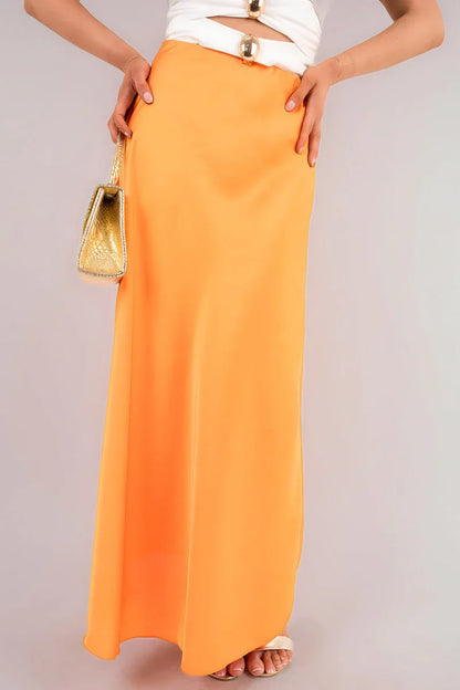 Lightweight High Waisted Maxi Skirt - Shello's Creative Boutique