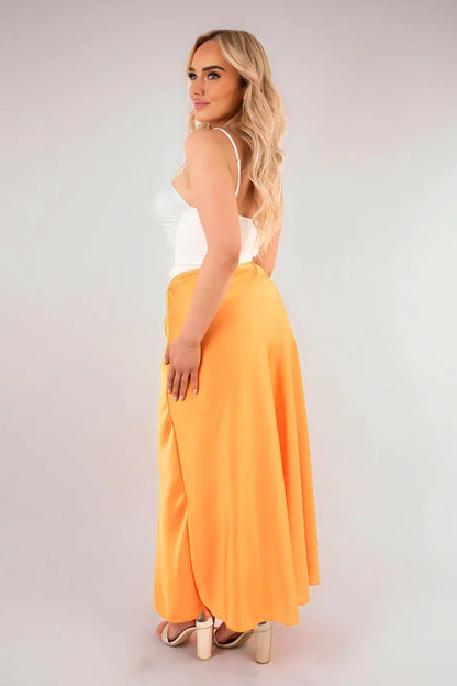 Lightweight High Waisted Maxi Skirt - Shello's Creative Boutique