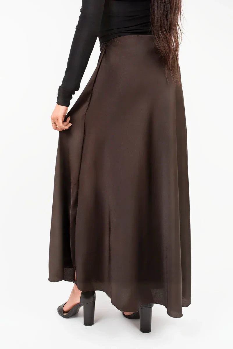 Lightweight High Waisted Maxi Skirt - Shello's Creative Boutique