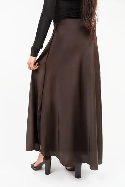Lightweight High Waisted Maxi Skirt - Shello's Creative Boutique