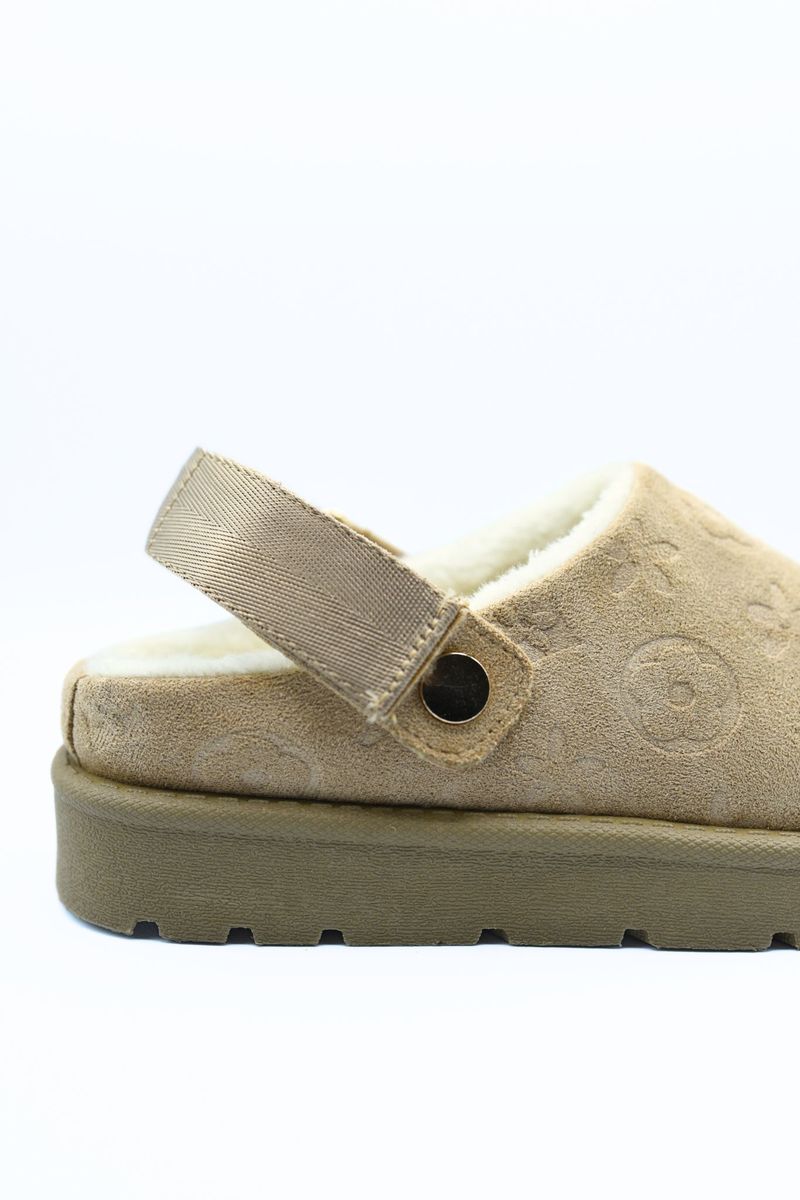 Printed Sling Back Platform Clogs Moda