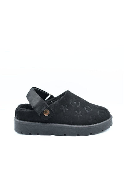 Printed Sling Back Platform Clogs Moda