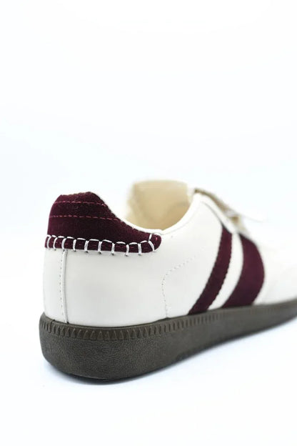 Lace-Up Flip Tongue Round Toe Trainers - Shello's Creative Boutique