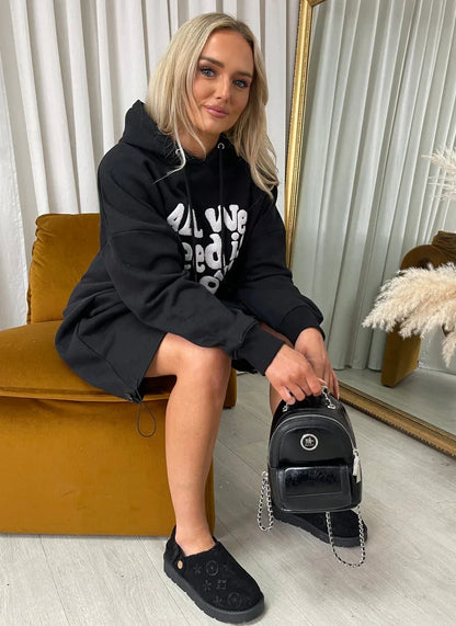 All We Need Is Love Oversized Hoodie - Shello's Creative Boutique