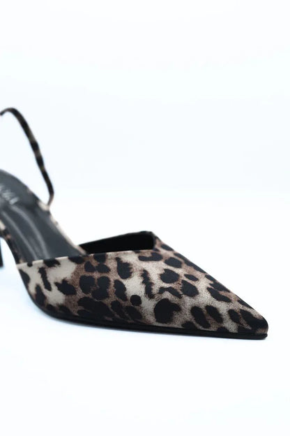 Pointed Toe Slingback High Heels - Shello's Creative Boutique