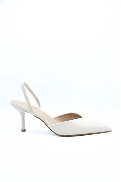 Pointed Toe Slingback High Heels - Shello's Creative Boutique