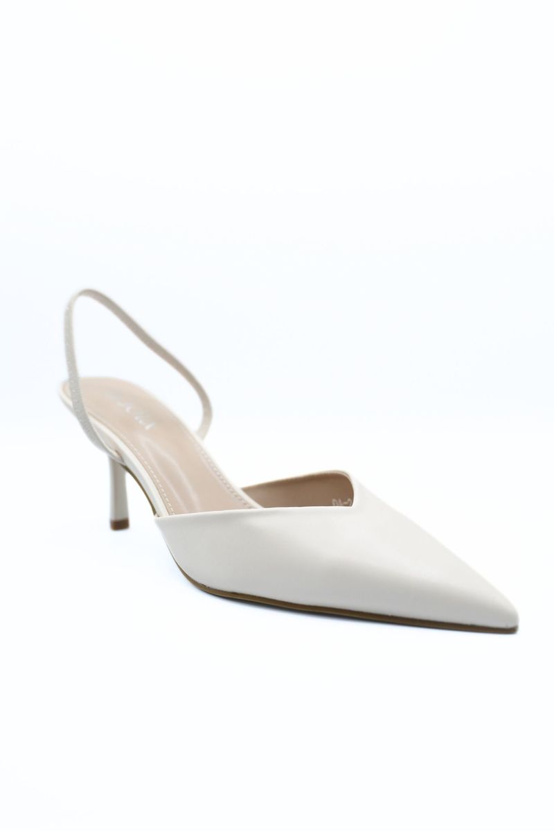 Pointed Toe Slingback High Heels Moda