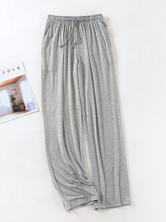 Men's pajamas modal home pants pants pants thin loose elastic home pants Shello Creative Boutique