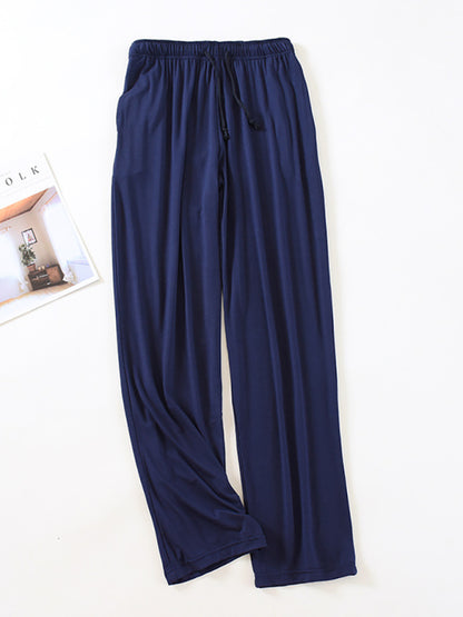 Men's pajamas modal home pants pants pants thin loose elastic home pants Shello Creative Boutique