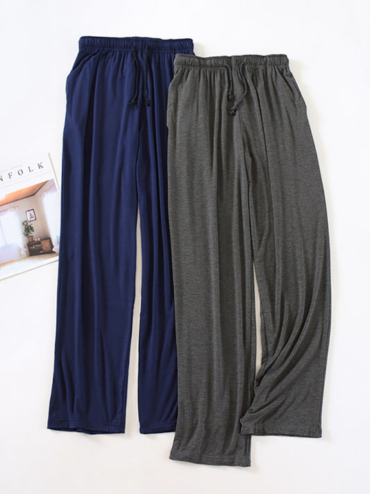 Men's pajamas modal home pants pants pants thin loose elastic home pants Shello Creative Boutique