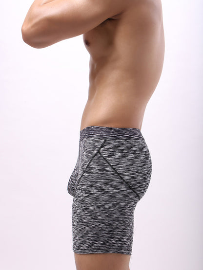 New Men's Gradient Pattern High Elasticity Polyester Underwear Loungewear Shello Creative Boutique