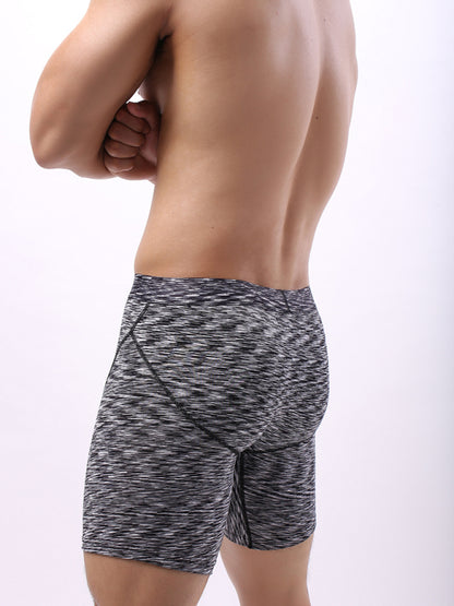 New Men's Gradient Pattern High Elasticity Polyester Underwear Loungewear Shello Creative Boutique