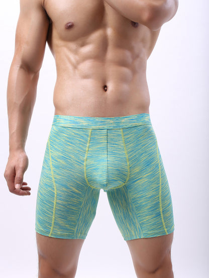 New Men's Gradient Pattern High Elasticity Polyester Underwear Loungewear Shello Creative Boutique