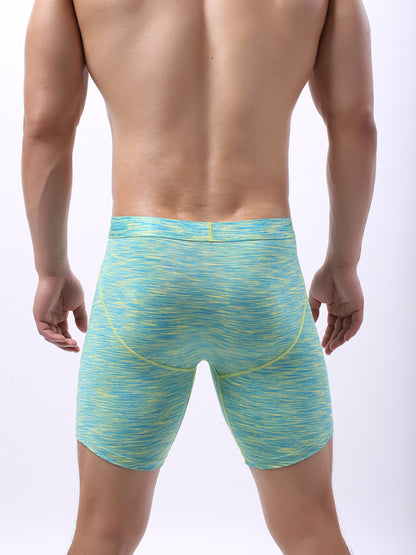 New Men's Gradient Pattern High Elasticity Polyester Underwear Loungewear Shello Creative Boutique