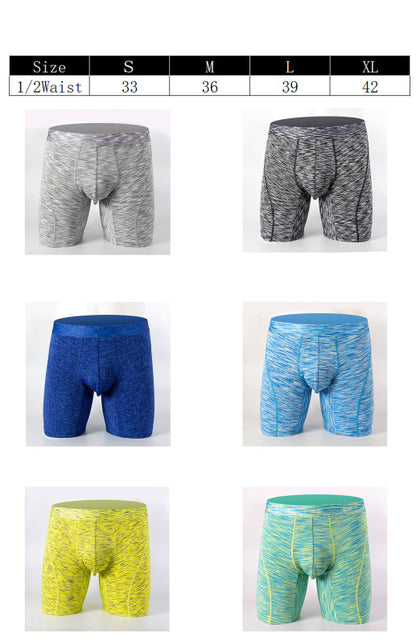 New Men's Gradient Pattern High Elasticity Polyester Underwear Loungewear Shello Creative Boutique