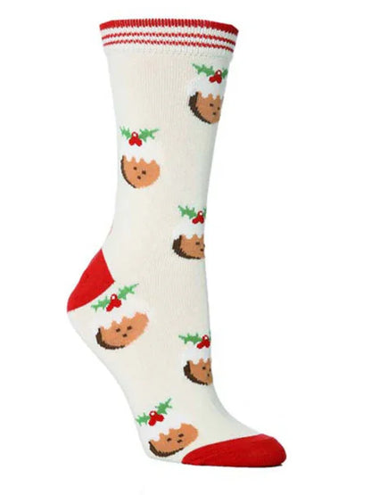 Women's Christmas Print Knit Socks - Shello's Creative Boutique