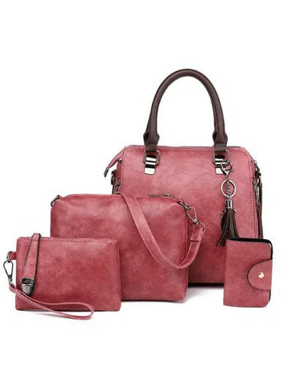 New Fashion Messenger Bag Set - Four-Piece Retro Mother-in-Chief Handbag - Shello's Creative Boutique