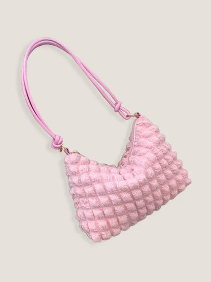 Women New Soft Square Underarm Bag - Simple Solid Color Handbag - Shello's Creative Boutique