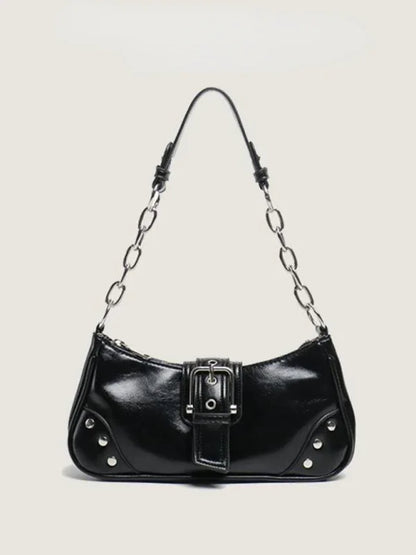 New Baguette Bag - Retro Underarm Bag with Niche Texture, Stylish and Trendy Fashion Accessory - Shello's Creative Boutique