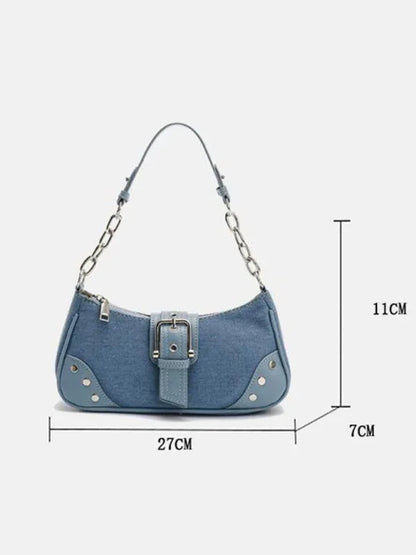 New Baguette Bag - Retro Underarm Bag with Niche Texture, Stylish and Trendy Fashion Accessory - Shello's Creative Boutique