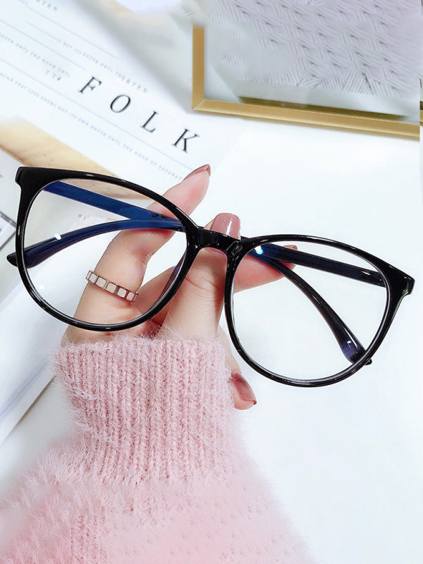 New fashionable anti-blue light large frame glasses frames Shello Creative Boutique