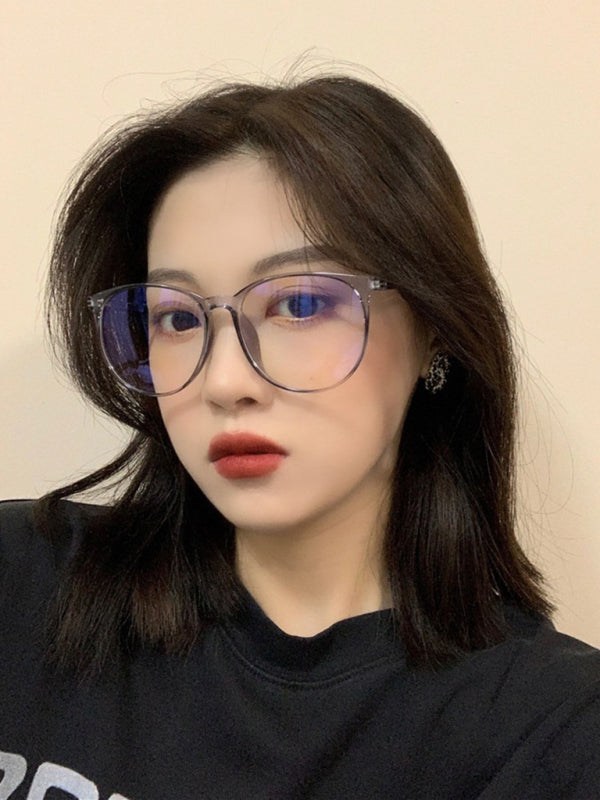 New fashionable anti-blue light large frame glasses frames Shello Creative Boutique