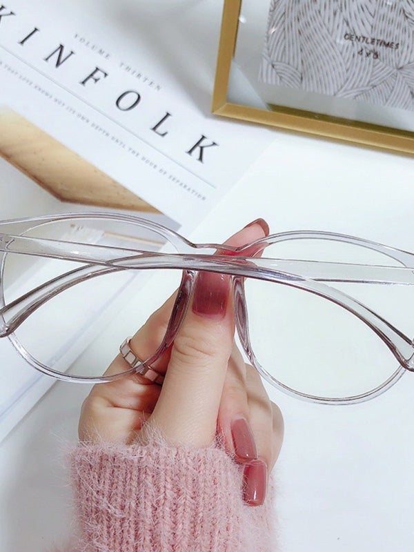 New fashionable anti-blue light large frame glasses frames Shello Creative Boutique