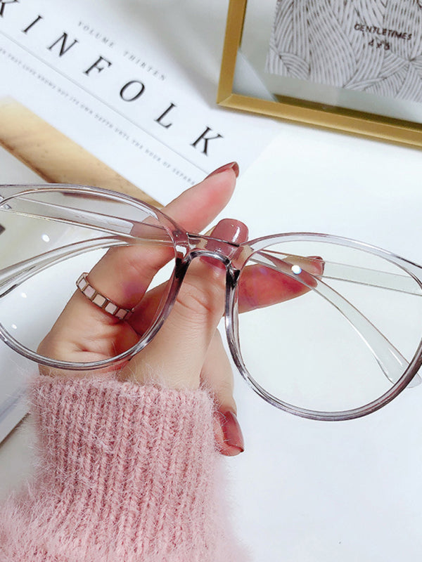 New fashionable anti-blue light large frame glasses frames Shello Creative Boutique