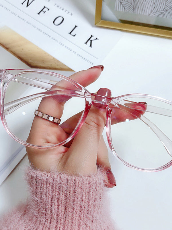 New fashionable anti-blue light large frame glasses frames Shello Creative Boutique