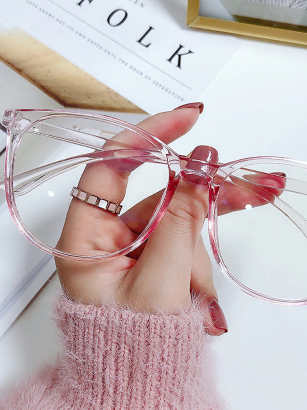 New fashionable anti-blue light large frame glasses frames Shello Creative Boutique