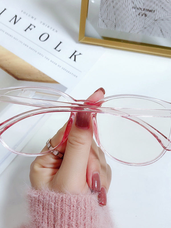 New fashionable anti-blue light large frame glasses frames Shello Creative Boutique