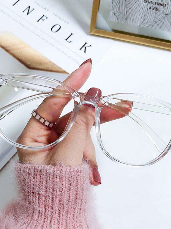 New fashionable anti-blue light large frame glasses frames Shello Creative Boutique