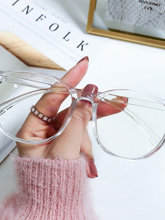 New fashionable anti-blue light large frame glasses frames Shello Creative Boutique