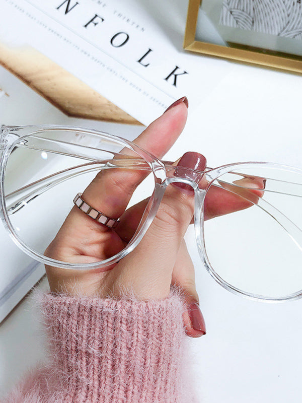 New fashionable anti-blue light large frame glasses frames Shello Creative Boutique