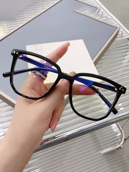 New style anti-blue light large frame fashion glasses Shello Creative Boutique