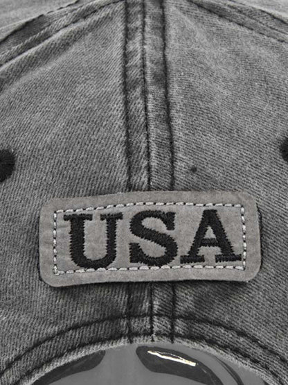 New hat embroidered letters simple unisex peaked cap