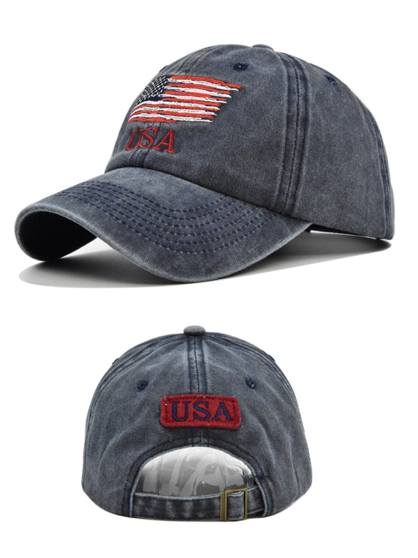 New hat embroidered letters simple unisex peaked cap