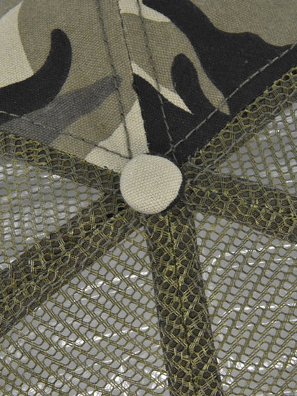 American flag embroidered camouflage cap mesh cap baseball cap visor