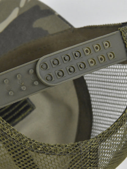 American flag embroidered camouflage cap mesh cap baseball cap visor