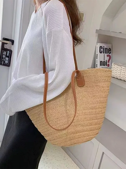 Women's Beach Tote Bag - New Large Capacity Holiday Commuter Tote Bag - Shello's Creative Boutique