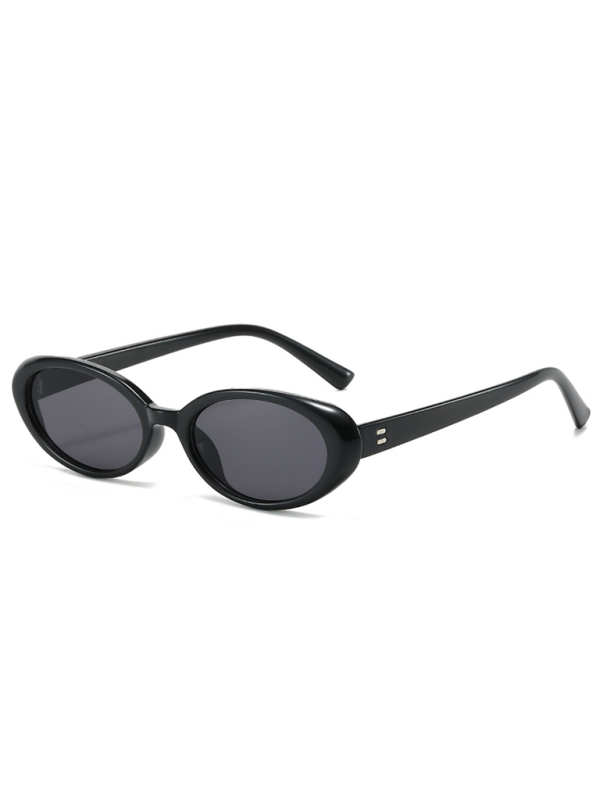 New women's oval sunglasses fashionable and versatile macaron color sunglasses Shello's Creative Boutique