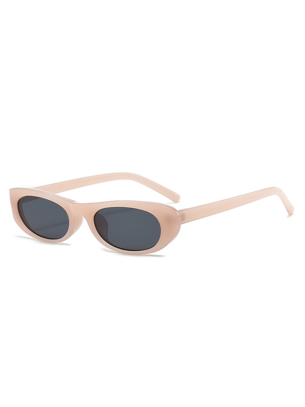 New women's oval sunglasses fashionable and versatile macaron color sunglasses Shello's Creative Boutique