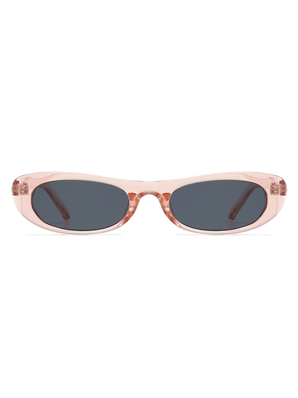 New women's oval sunglasses fashionable and versatile macaron color sunglasses Shello's Creative Boutique