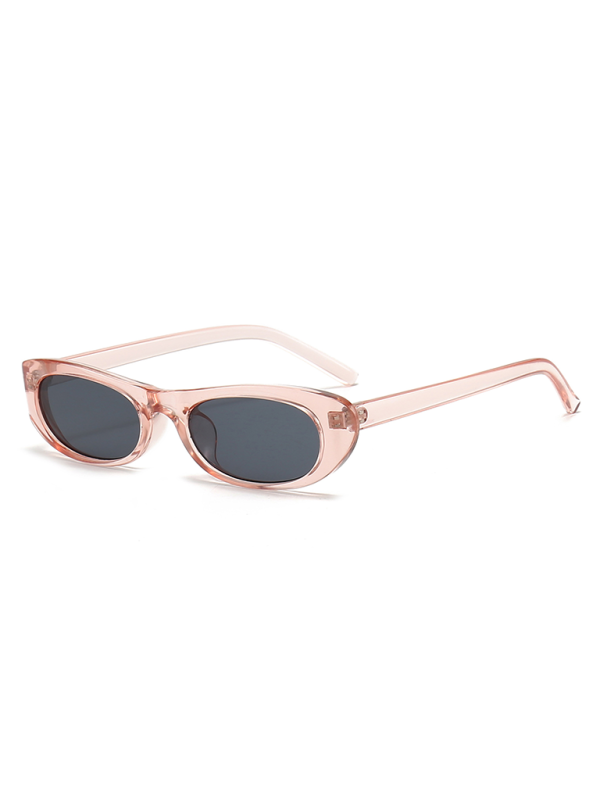 New women's oval sunglasses fashionable and versatile macaron color sunglasses Shello's Creative Boutique