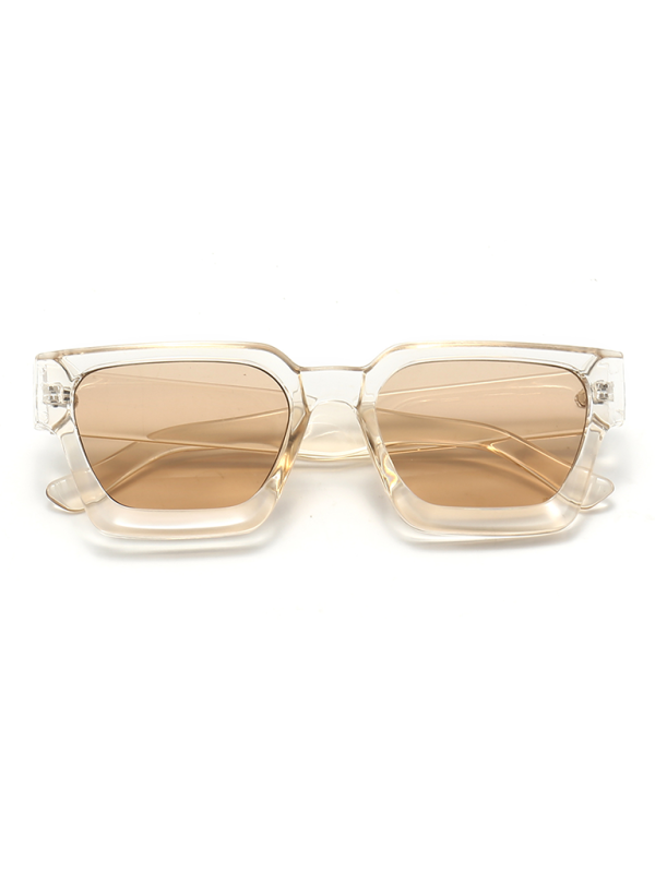 New women's thick frame sunglasses trendy square frame sunglasses Shello's Creative Boutique