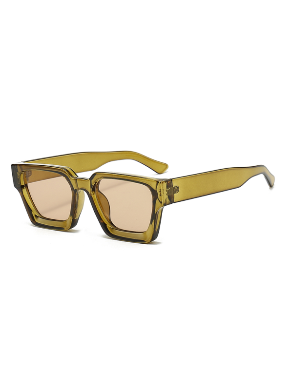 New women's thick frame sunglasses trendy square frame sunglasses Shello's Creative Boutique
