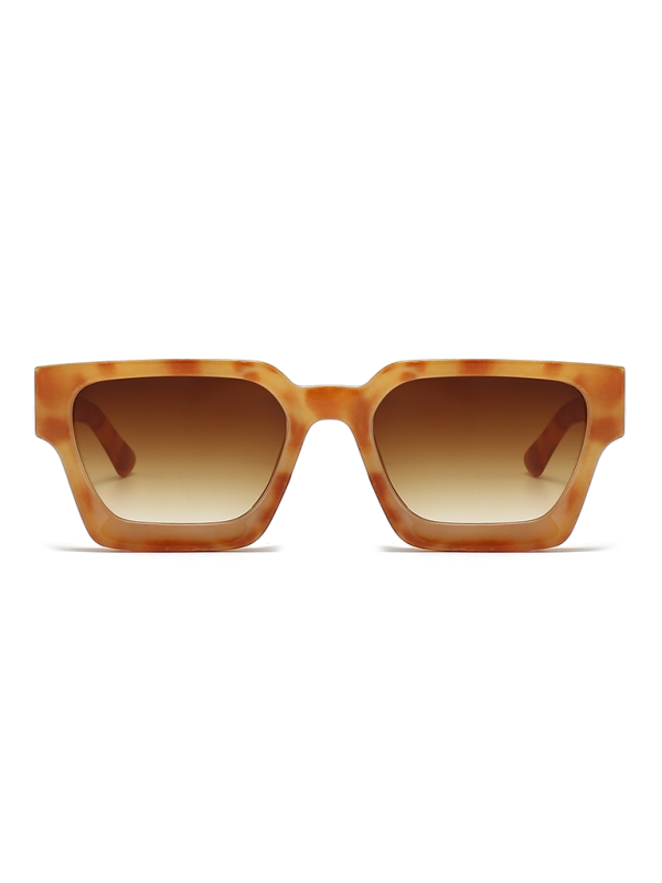New women's thick frame sunglasses trendy square frame sunglasses Shello's Creative Boutique