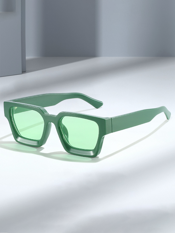 New women's thick frame sunglasses trendy square frame sunglasses Shello's Creative Boutique