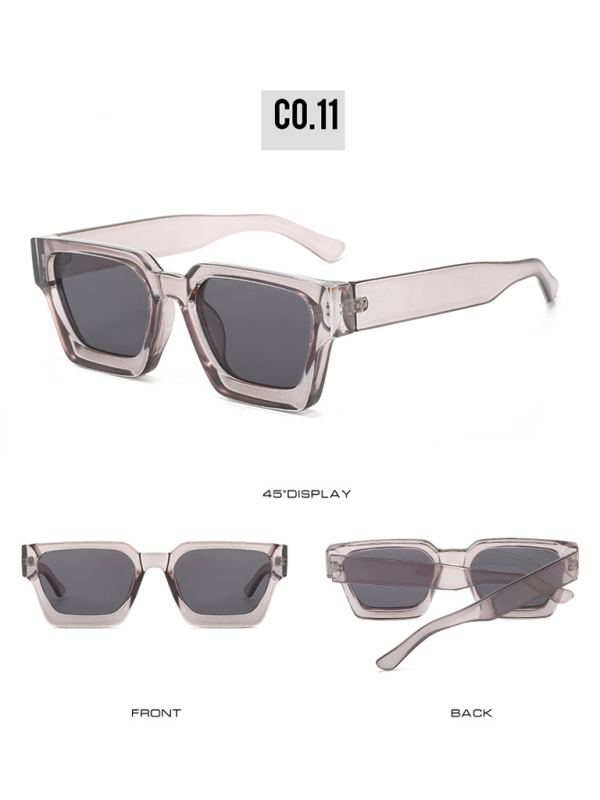 New women's thick frame sunglasses trendy square frame sunglasses Shello's Creative Boutique