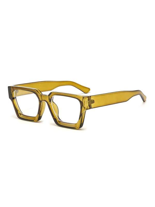 New women's thick frame sunglasses trendy square frame sunglasses Shello's Creative Boutique